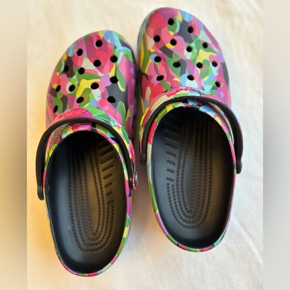 Crocs Classic Bubble Block Clogs Multicolor Size 11 Womens - Picture 3 of 11